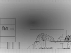 Haru Bedroom 3D Model