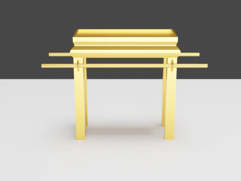 ショーブレッドのテーブル 3Dモデル