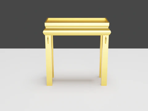 ショーブレッドのテーブル 3Dモデル