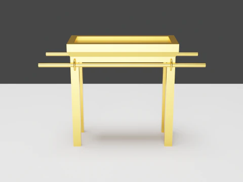 ショーブレッドのテーブル 3Dモデル