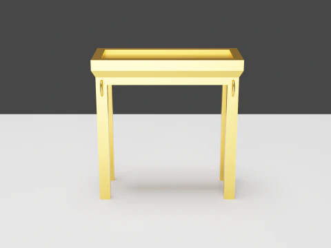 ショーブレッドのテーブル 3Dモデル