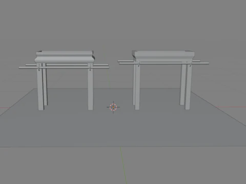 ショーブレッドのテーブル 3Dモデル