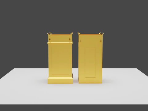 Incense Altar 3D Model