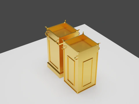Incense Altar 3D Model