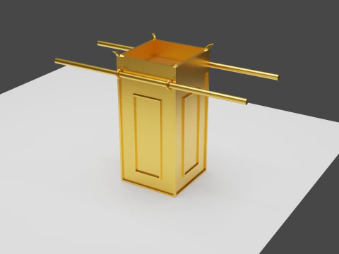 Incense Altar 3D Model