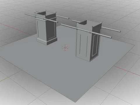 Incense Altar 3D Model