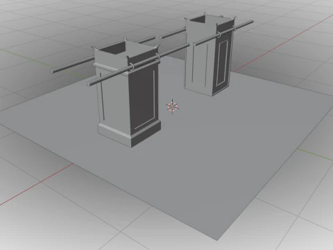 Incense Altar 3D Model