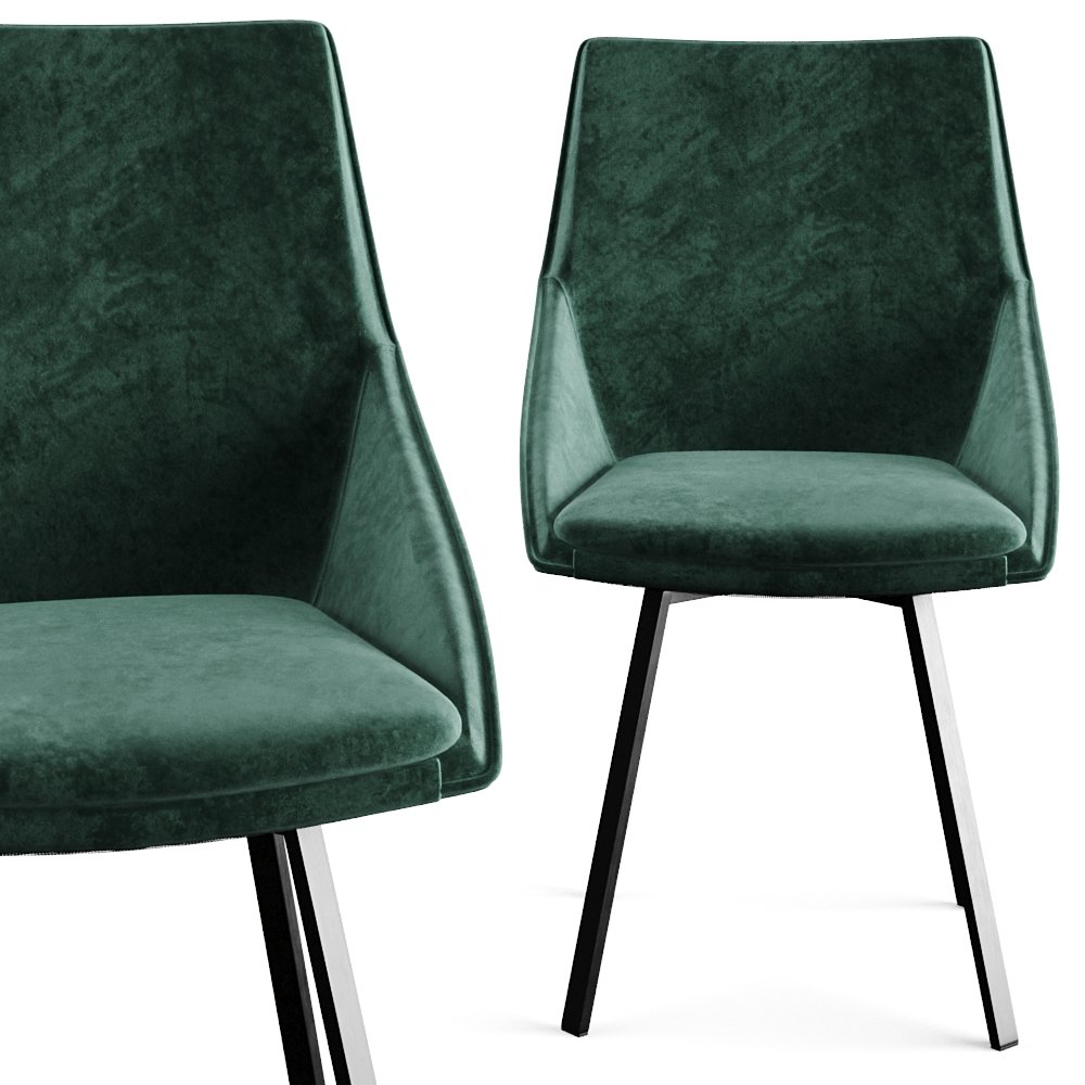 Nappa velvet swivel dining chairs hotsell