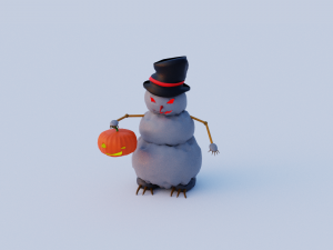 snowman Modelo 3D