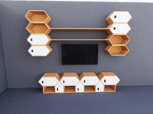 cabinet 3d Model 3D