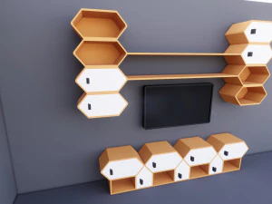 cabinet 3d 3D Model