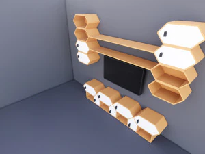cabinet 3d 3D Model