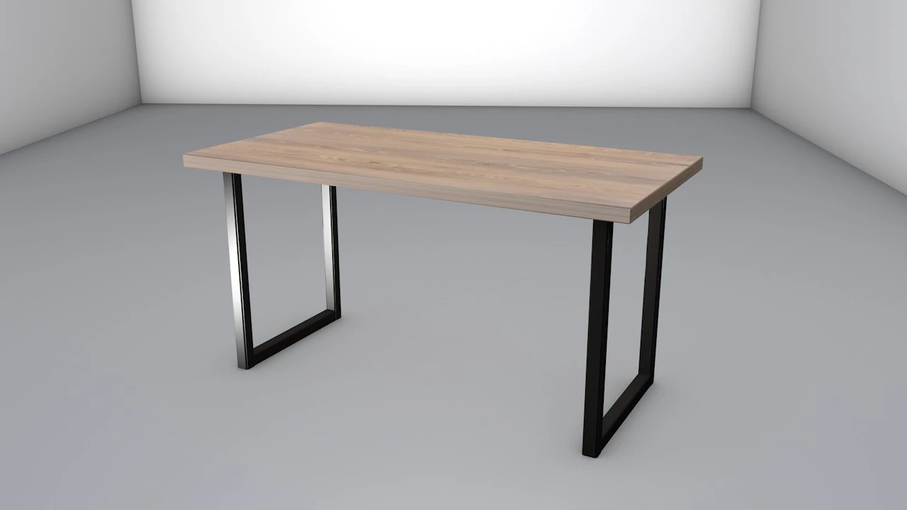loft table 3D Model .c4d .max .obj .3ds .fbx .stl .blend 