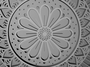 mandala layer 3D 모델