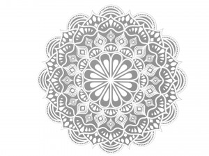 mandala while 3Dモデル