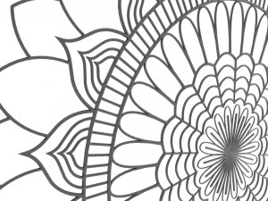 mandala de prata 3d Modelo 3D