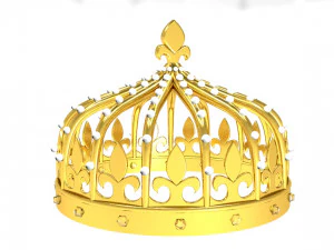 seamless 3d royal crown 3D Model