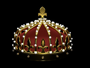 3d royal crown 3D Model