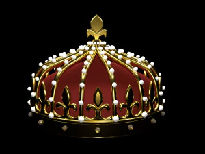 3d royal crown 3D Model