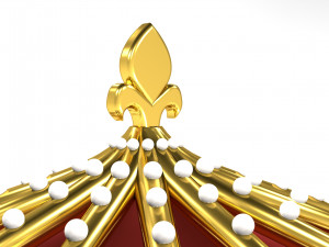 3d royal crown 3D Model