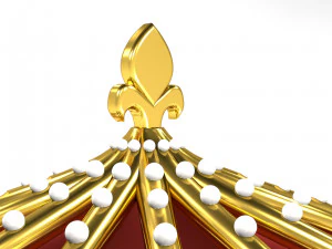 3d royal crown 3D Model