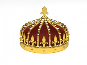 3d royal crown 3D Model