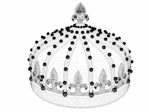 3d royal crown 3D Model