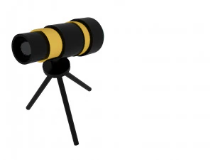 3d telescope 3D Model
