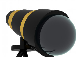 3d telescope Model 3D