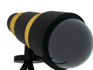 3d telescope 3D Model