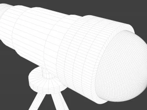 3d telescope 3D Model