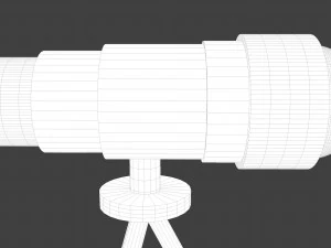 3d telescope 3D Model