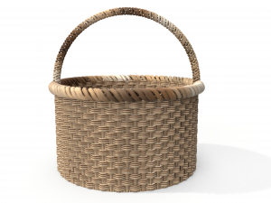 basket model Model 3D