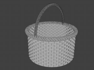 basket model 3D Model