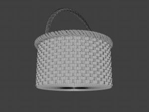 basket model 3D Model