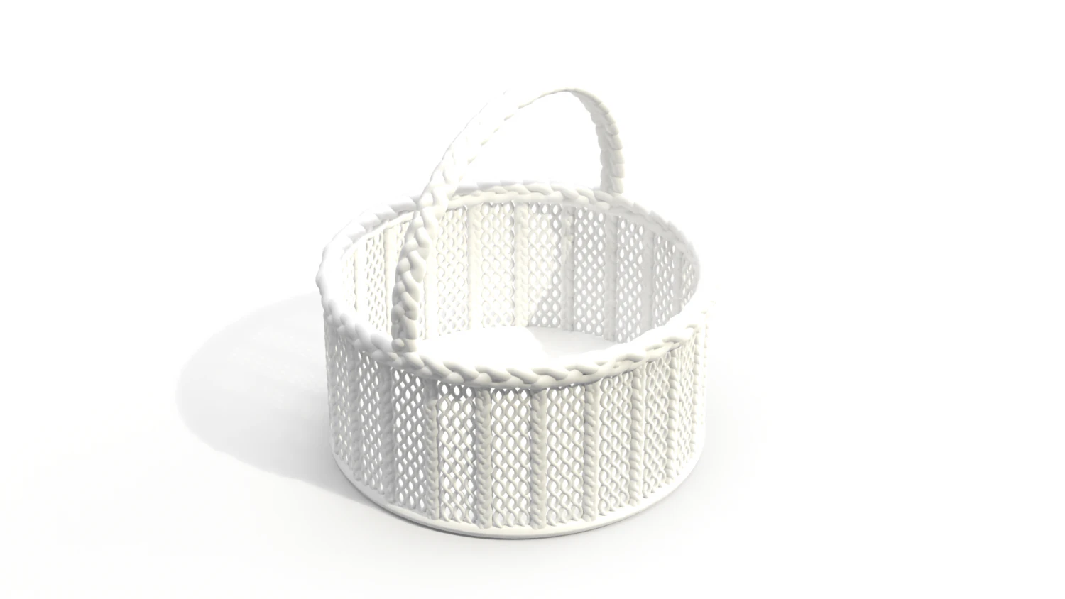 3d basket 3D Model .c4d .max .obj .3ds .fbx .stl .blend 