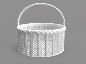 3d basket 3D Model