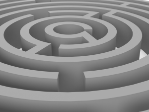 3d circle maze 3D Model
