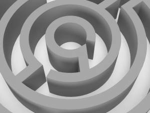 3d circle maze 3D Model