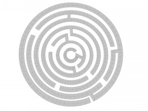 3d circle maze 3D Model