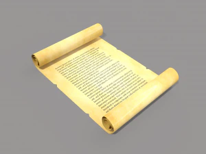 старий папір 3D Модель