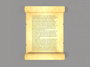 old paper 3D Model