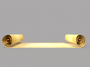 old paper 3D Model