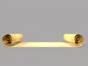 old paper 3D Model