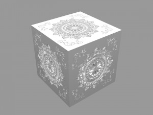 mandala box Modelo 3D