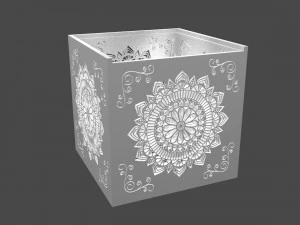 caixa de mandala Modelo 3D