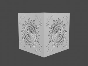 caixa de mandala Modelo 3D