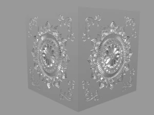 caixa de mandala Modelo 3D