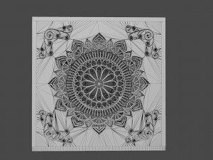 mandala box Modelo 3D
