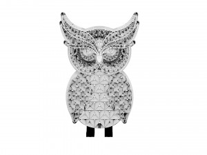 horned owl Modello di stampa 3D